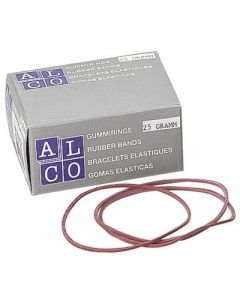 Elastice pentru bani,  50g/cutie, D 85 x 1,5mm, ALCO