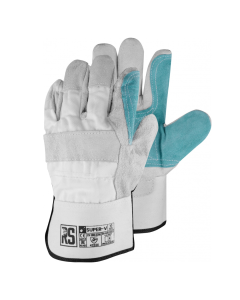 Manusi protectie, din piele de vaca, EN 388 (4233X), EN 420+A1,RS- Super V - marimea 10