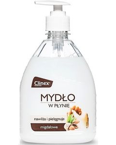 CLINEX Liquid Soap, 500 ml, cu pompita, sapun lichid pentru spalatul mainilor - miros de migdale