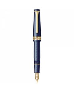 Stilou Slim Mini Size 14k Nib Sailor Professional Gear Night Blue GT