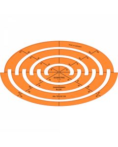 Sablon Elipse Standardgraph No 1160