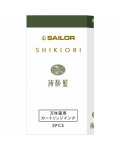 Set 3 Cartuse Standard Size Proprietar Sailor Shikiori Spring Miruai Green