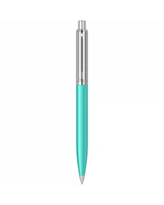 Pix Sheaffer Sentinel Turquoise & Brush Chrome NT
