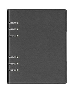 Organizer Precision Alicante A5 6 inele Black Lined