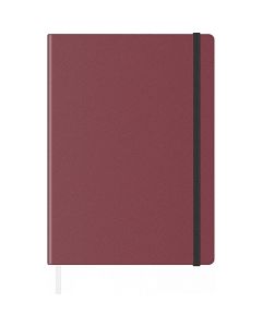 Agenda Precision Velvet A5 Burgundy Lined