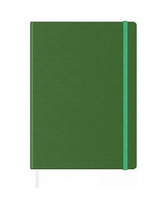 Agenda Precision Velvet A5 Bottle Green Lined