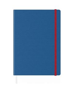 Agenda Precision Velvet A5 Royal Blue Lined