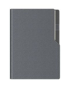 Agenda Precision Ultra A5 cu spirala Ultra Grey Lined