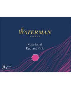 Set 8 Cartuse Large Size Proprietar Waterman Radiant Pink