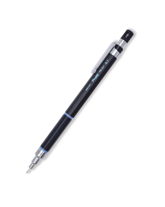Creion mecanic profesional PENAC Protti PRC-107, 0.7mm, con metalic, varf retractabil, negru/sky blu