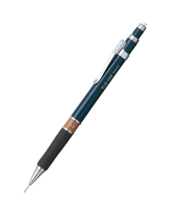 Creion mecanic profesional PENAC TLG-105, 0.5mm, con metalic, varf cilindric fix, inel maro, in blis