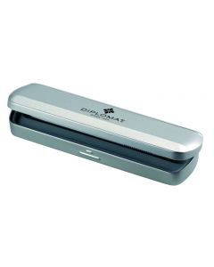 Etui metalic, pentru 1 instrument de scris, Diplomat Traveller