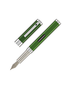 Stilou DIPLOMAT Nexus, cu penita M, din otel inoxidabil - green chrome