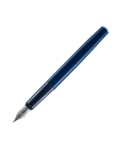 Stilou DIPLOMAT Esteem, cu penita F, din otel inoxidabil - dark blue lacquer