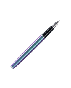 Stilou DIPLOMAT Traveller, cu penita M, din otel inoxidabil - funky petrol