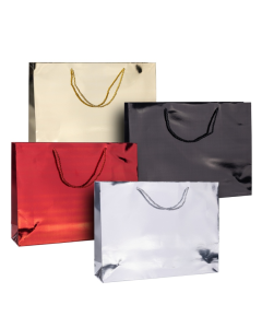 Punga cadou, carton laminat 210gsm, culori diverse, 40x30x10cm, DONAU Home - modele asortate