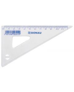 Echer 120mm, 60 grade, DONAU - transparent