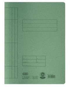 Dosar carton cu sina ELBA Smart Line - verde