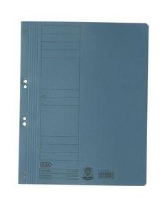 Dosar carton cu capse coperta 1/1  ELBA Smart Line- albastru
