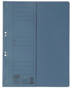 Dosar carton cu capse coperta 1/2 ELBA Smart Line - albastru