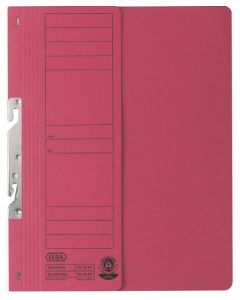Dosar carton pentru incopciat coperta 1/2 ELBA Smart Line - rosu