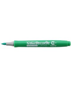Marker ARTLINE Decorite, varf flexibil (tip pensula) - verde pastel