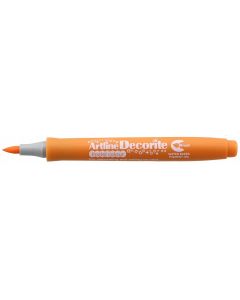 Marker ARTLINE Decorite, varf flexibil (tip pensula) - portocaliu pastel