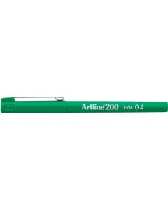 Liner ARTLINE 200, varf fetru 0.4mm - verde