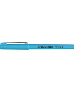 Liner ARTLINE 200, varf fetru 0.4mm - bleu