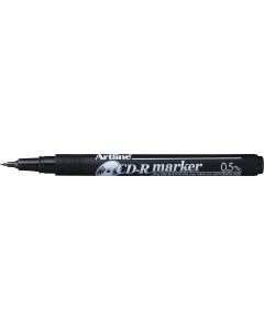 CD marker ARTLINE 883, corp plastic, varf rotund 0.5mm - negru