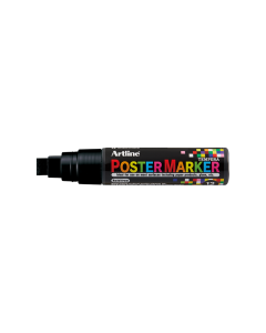 Marker pentru poster ARTLINE, corp plastic, varf tesit 12mm - negru
