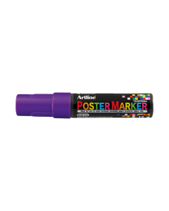Marker pentru poster ARTLINE, corp plastic, varf tesit 12mm - mov