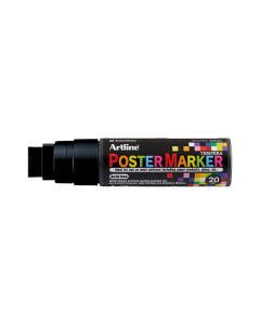 Marker pentru poster ARTLINE, corp plastic, varf tesit 20mm - negru