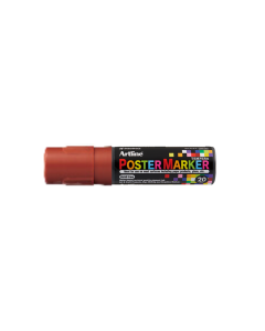 Marker pentru poster ARTLINE, corp plastic, varf tesit 20mm - maro