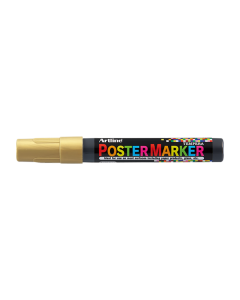 Marker pentru poster ARTLINE, corp plastic, varf rotund 2mm - auriu
