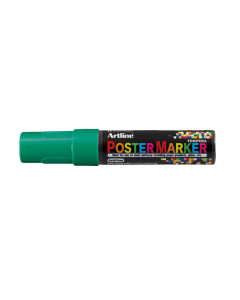 Marker pentru poster ARTLINE, corp plastic, varf rotund 6mm - verde