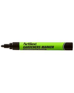 Marker pentru gradinarit Artline Gardeners corp plastic, varf rotund 2.3mm - negru