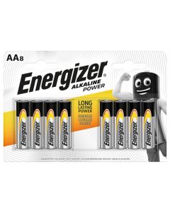 Baterie alkalina AA, 8 buc/set, Energizer,