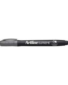Permanent marker ARTLINE Supreme, corp plastic, varf rotund 1.0mm - gri
