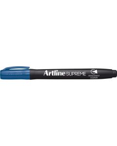 Permanent marker ARTLINE Supreme, corp plastic, varf rotund 1.0mm - albastru royal