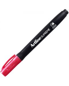 Marker permanent ARTLINE Supreme Metallic, corp plastic, varf rotund 1.0mm - roz metalizat