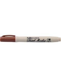 Marker cu varf flexibil (pensula) ARTLINE Supreme Brush - maro