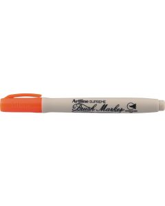 Carioca ARTLINE Supreme, varf flexibil (tip pensula) - portocaliu