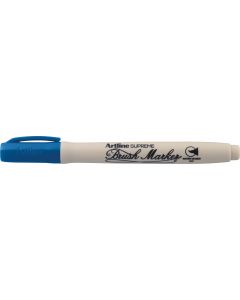 Marker cu varf flexibil (pensula) ARTLINE Supreme Brush - albastru royal