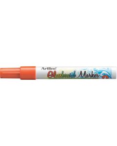 Marker pentru tabla de sticla ARTLINE Glassboard, varf rotund 2.0mm - portocaliu fluorescent