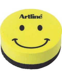 Burete magnetic ARTLINE Smiley, pentru table magnetice de scris