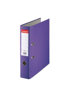 Biblioraft plastifiat Esselte Economy A4 7,5 cm - mov