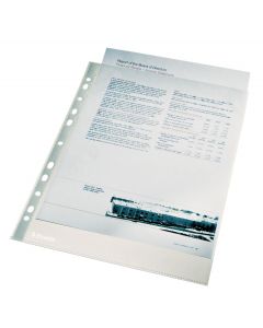 File de protectie cristal ESSELTE, A4,40 microni, 100 buc/set