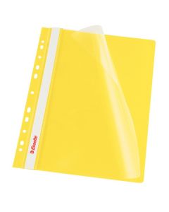 Dosar cu multiperforatii ESSELTE Vivida, PP, A4, 10 buc/set, galben