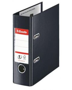 Biblioraft A5 plastifiat interior-exterior Esselte No.1 Power VIVIDA 7,5 cm - negru